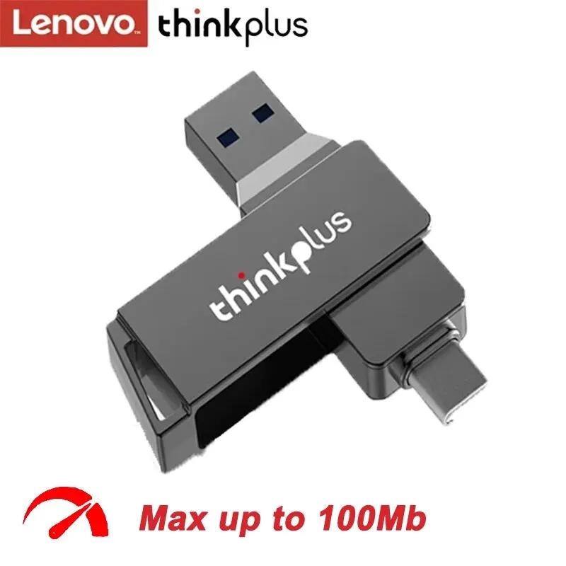 Thinkplus 3.1 Ÿ C OTG USB ÷ ̺, PC  ̺ ƽ ũ Ű ޸, 32GB, 64G, 128 256, 512 GB